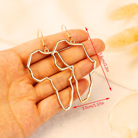 Golden Atlas Earrings