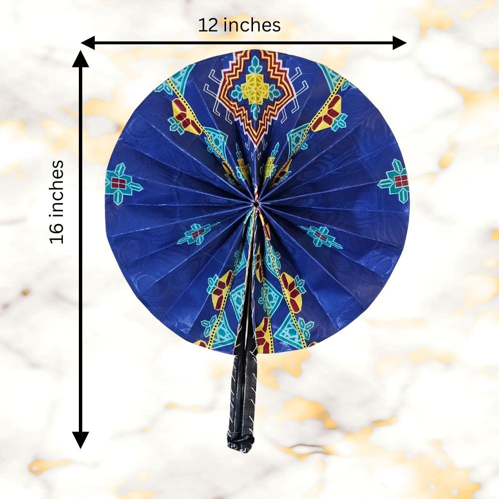 African Folding Fan