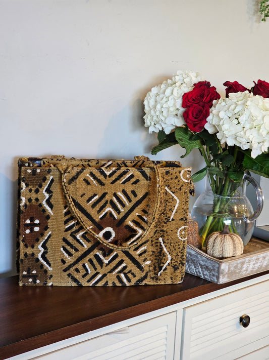 Mudcloth handbag