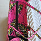 Handmade African Print Bag -  African Print Clutch - Rose Pink Ankara Purse