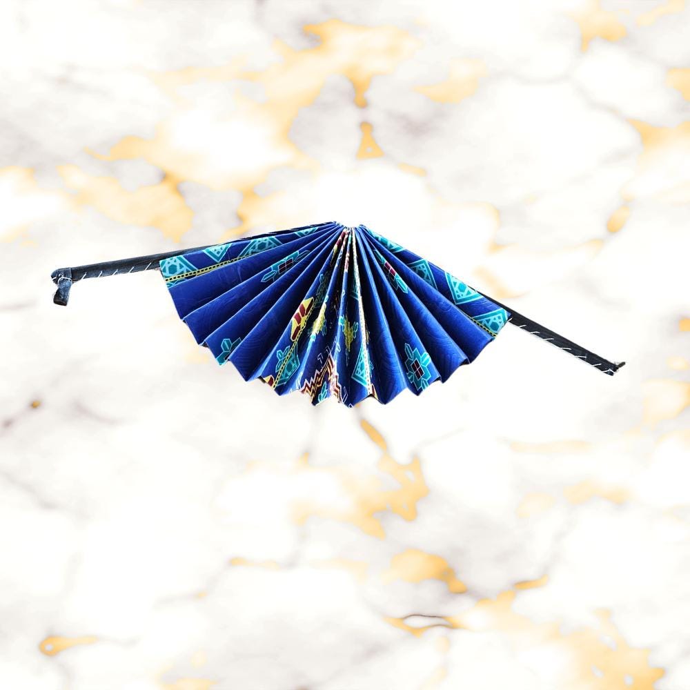 African Folding Fan